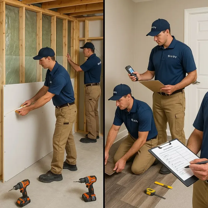 Repairs and Reconstruction process in Webster County, KY